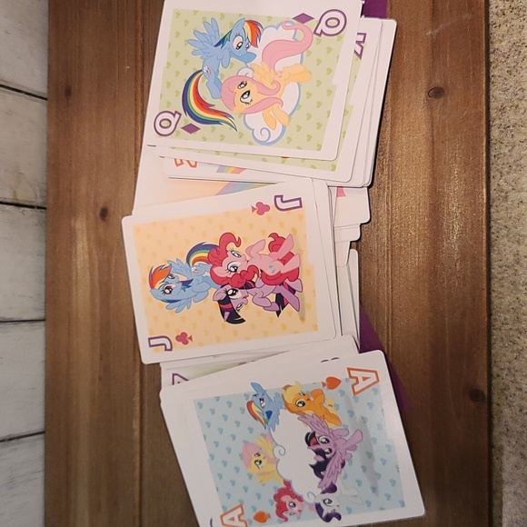 MY LITTLE PONY jumbo playing cards 54 cards NIB - Picture 4 of 5